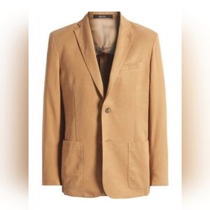 Nordstrom Tan Cotton Blazer